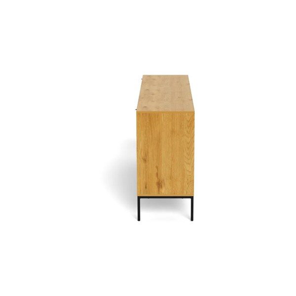 Credenza di colore naturale con effetto rovere 158x80x40 cm Palmdale – Actona-image-4