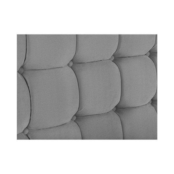 Šedé čelo postele Kooko Home Hasso, 120 x 160 cm-image-2