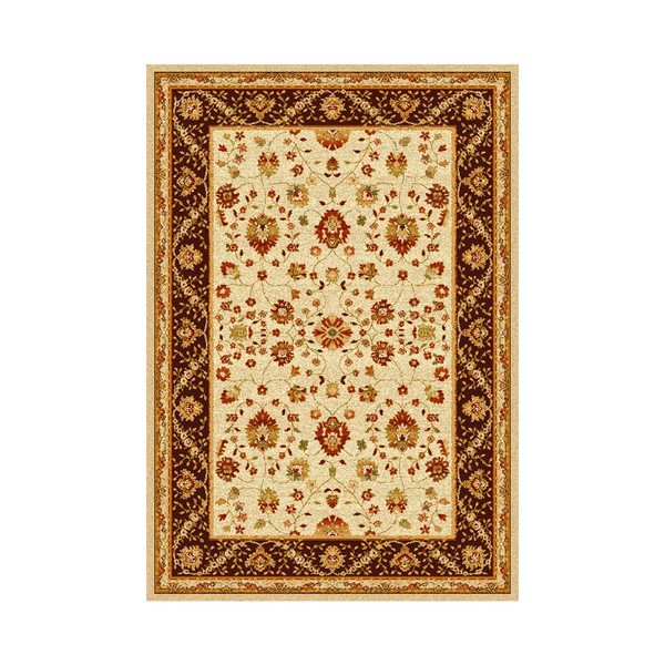 Tappeto marrone-beige Madras Brown, 57 x 110 cm - Universal