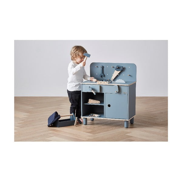 Laboratorio blu per bambini Il banco di lavoro Play - Flexa-image-3