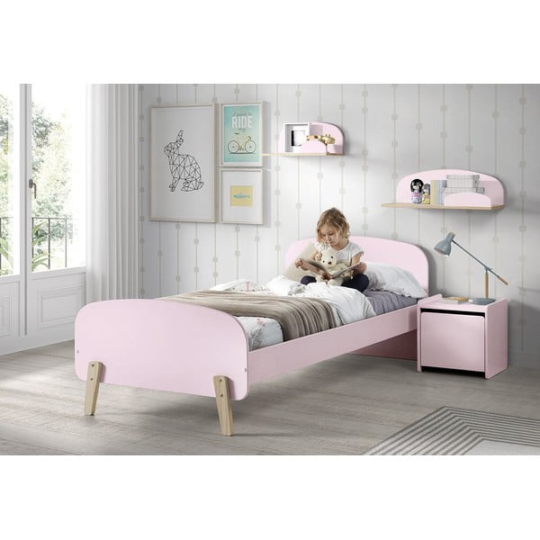 Mensola a muro rosa più grande Kiddy - Vipack-image-1