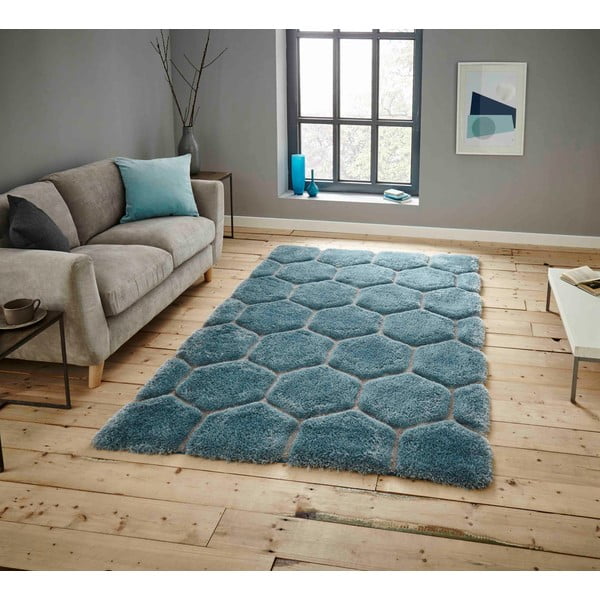 Tappeto blu , 150 x 230 cm Noble House - Think Rugs-image-1