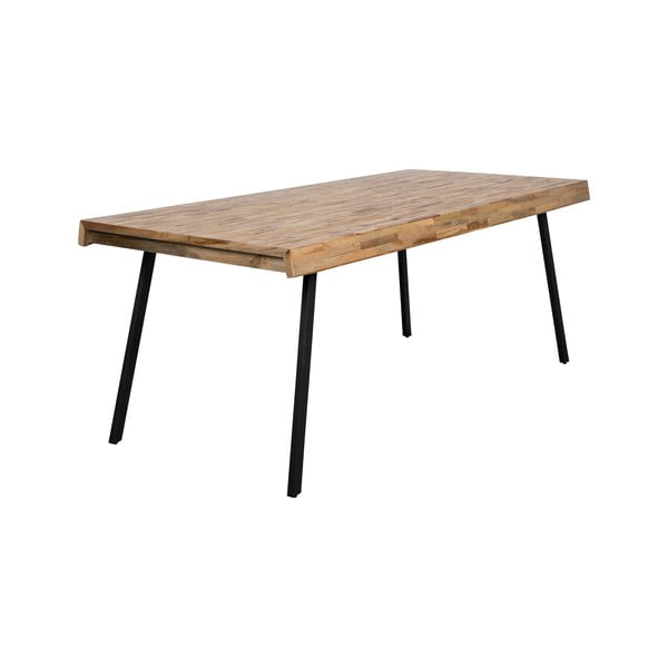 Tavolo da pranzo in teak 90x200 cm Suri - White Label-image-2
