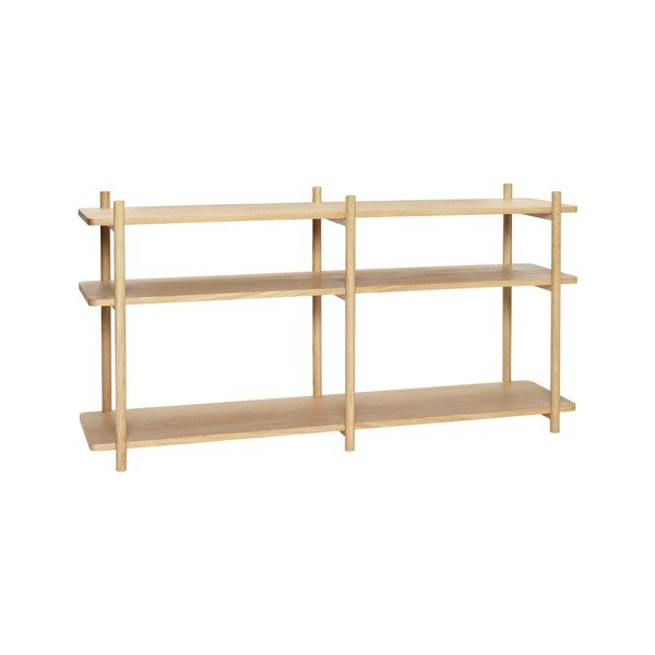 Police Hübsch Oak Shelving Unit