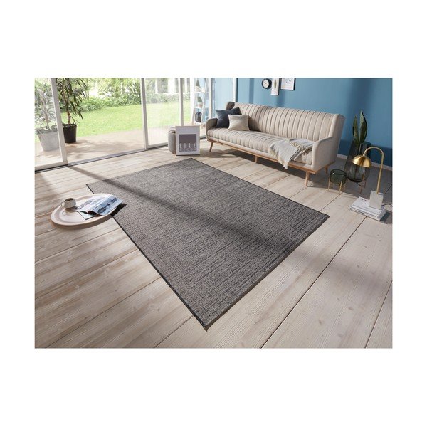 Tappeto grigio antracite adatto all'esterno Curious Blois,115 x 170 cm - Elle Decoration-image-4