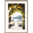 Dipinto stampato con cornice inclusa 50x70 cm Lemon View – Styler
