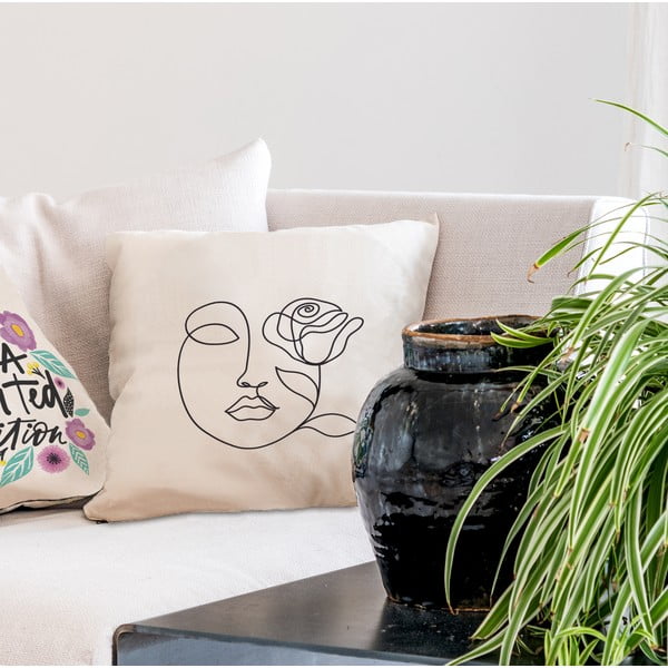 Cuscino in cotone, 45 x 45 cm Rose - Butter Kings-image-1