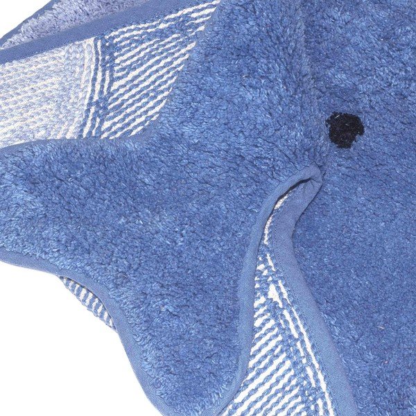 Tappeto da bagno in cotone blu, 69 x 44 cm Blue Whale - Mr. Fox-image-3