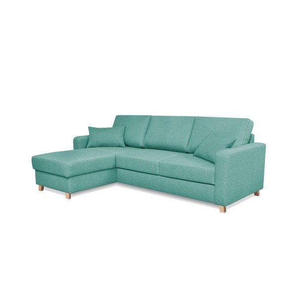 Mentolově zelená rozkládací pohovka Cosmopolitan design Nice-image-2