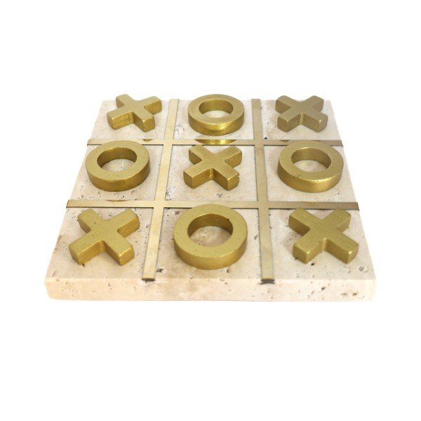 Piccola decorazione in pietra Tic Tac Toe – PT LIVING-image-3