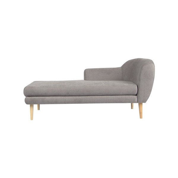 Sedia lounge Sardaigne grigio chiaro - Mazzini Sofas-image-1