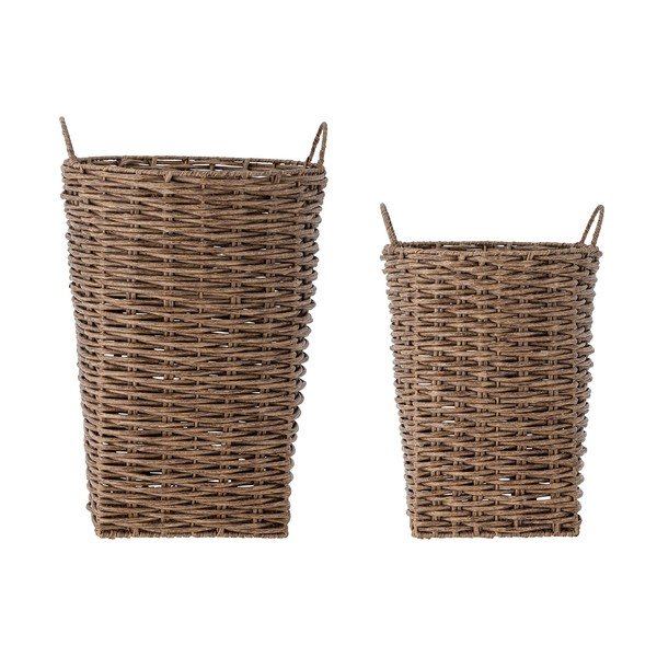 Set di coprivaso in rattan artificiale 2 pz ø 35 cm Cestina – Bloomingville