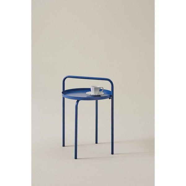 Tavolino rotondo in metallo ø 42 cm Bleket – Jotex-image-1