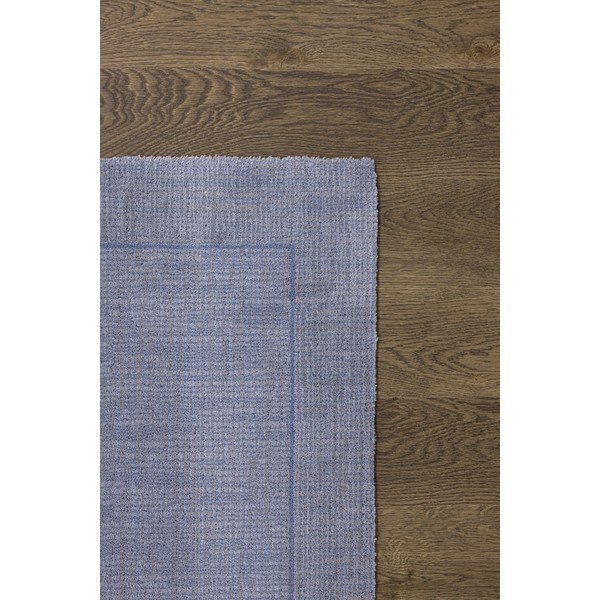 Tappeto in lana blu 200x300 cm Linea - Agnella-image-3