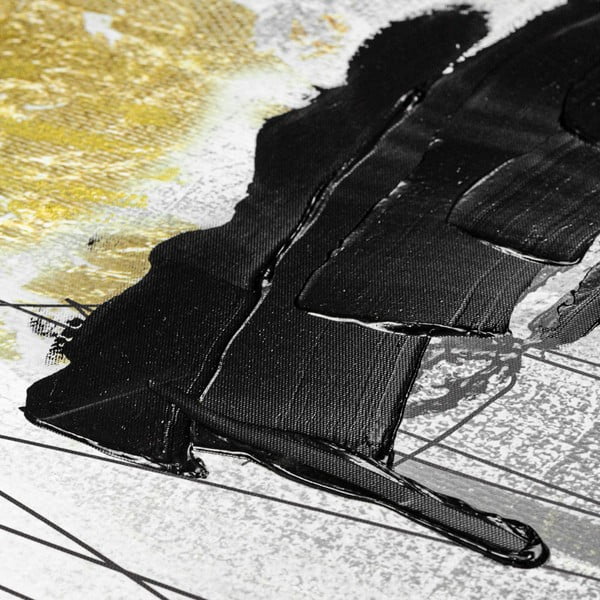 Quadro con elementi dipinti a mano 70x100 cm Fantasia I – Styler-image-4