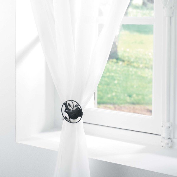 Clip per tende in metallo in set da 2 Passero - douceur d'intérieur-image-2