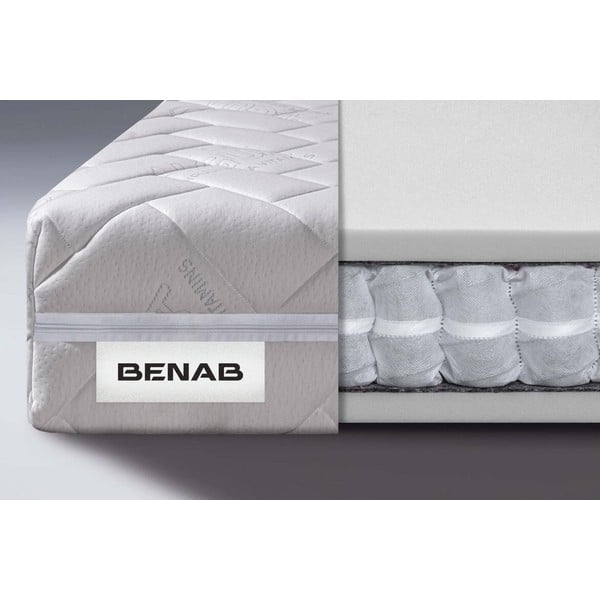 Materasso a molle dure/medie double-face 160x200 cm Comfort Flow - BENAB-image-3