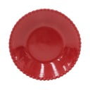 Piatto in gres rosso rubino intenso , ø 24,2 cm Pearl - Costa Nova