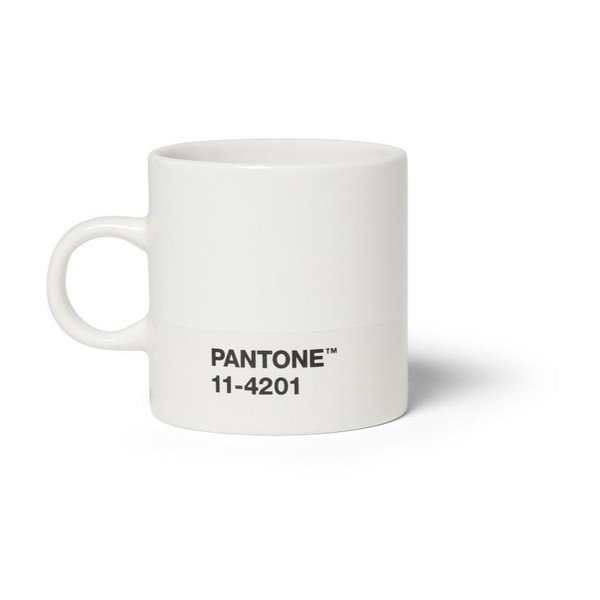 Tazza per espresso bianca in ceramica 120 ml Cloud Dancer – Pantone