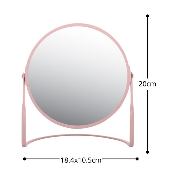 Specchio per make-up con ingrandimento (con ingrandimento 5x) ø 18 cm Akira – Spirella-image-3