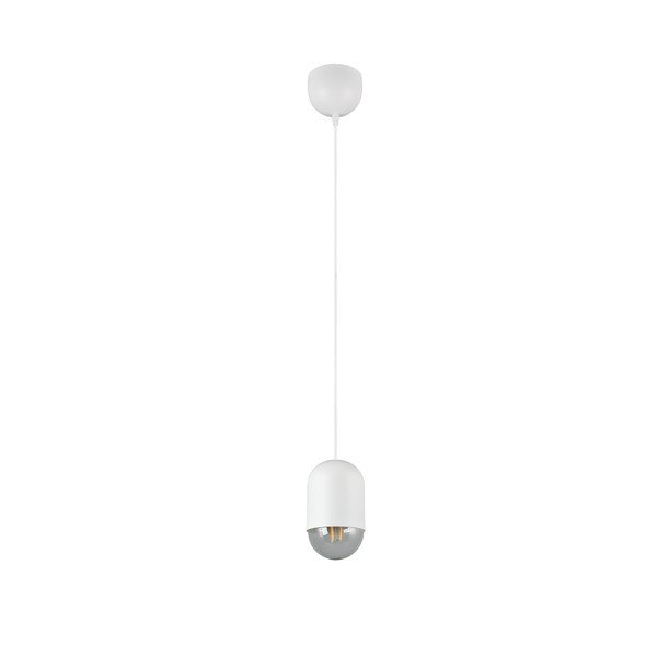 Lampadario bianco in metallo ø 11 cm Nara – Reality