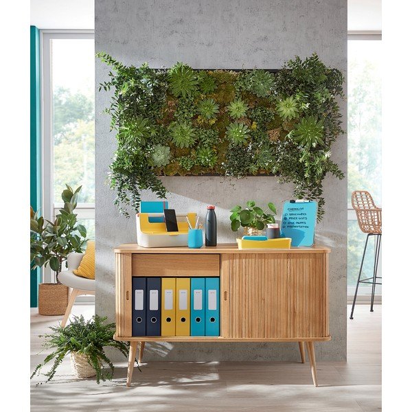 Cartella a leva blu con superficie morbida, A4 Cosy - Leitz-image-4