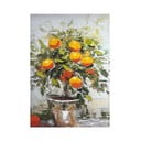 Quadro con elementi dipinti a mano 70x100 cm Oranges - Styler