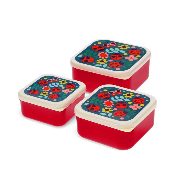 Scatola per bambini 3 pezzi Ladybird - Rex London-image-2