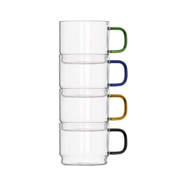 Tazze in set in vetro 4 pz 350 ml Bridge – Brandani-image-2