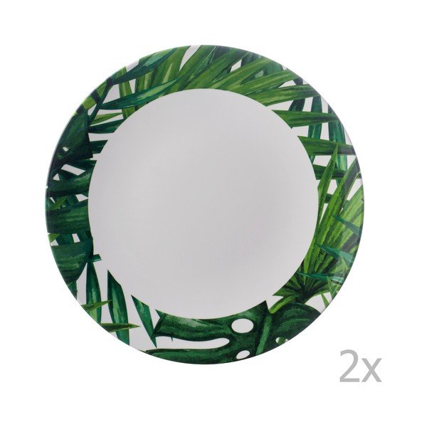 Sada 2 talířů Rosti Mepal Flow Botanic, 23 cm