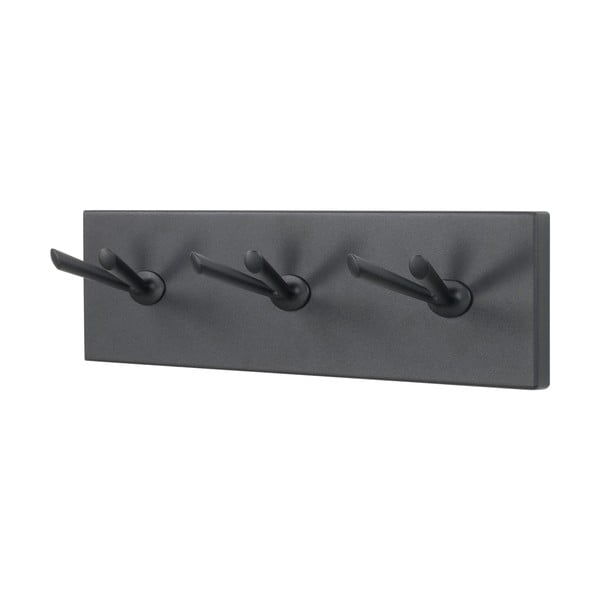 Appendiabiti da parete in metallo nero Pull - Spinder Design