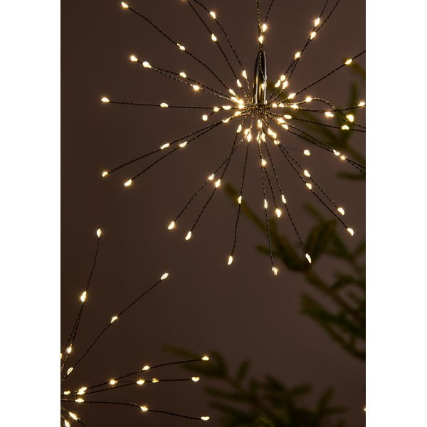 Decorazione luminosa nera per esterni ø 25 cm Meteor - Markslöjd-image-1