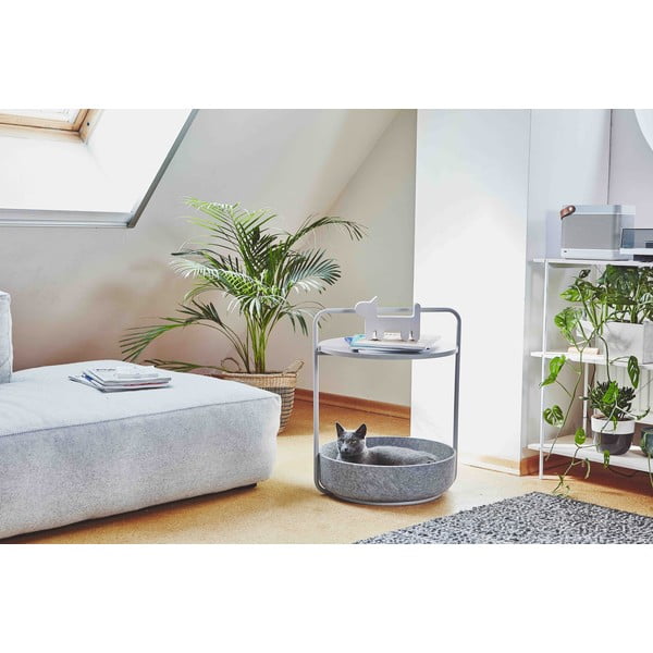 Tavolino rotondo ø 50 cm Tavolino Concrete - MiaCara-image-1