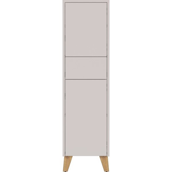 Mobile per bagno color crema opaco alto 33x123 cm Arnea – Germania-image-3