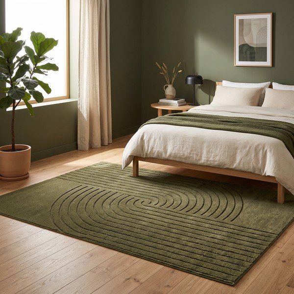 Tappeto verde 200x290 cm Solace – ESTE-image-2