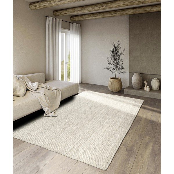 Tappeto bianco in iuta reversibile/tessuto a mano 120x170 cm Rosalie – Villeroy&Boch-image-1