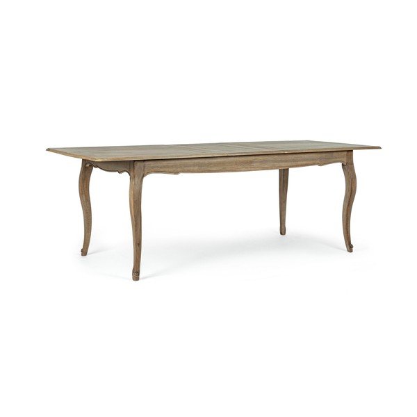 Tavolo da pranzo in mango massiccio allungabile con estensione 90x180 cm Domitille – Bizzotto-image-4
