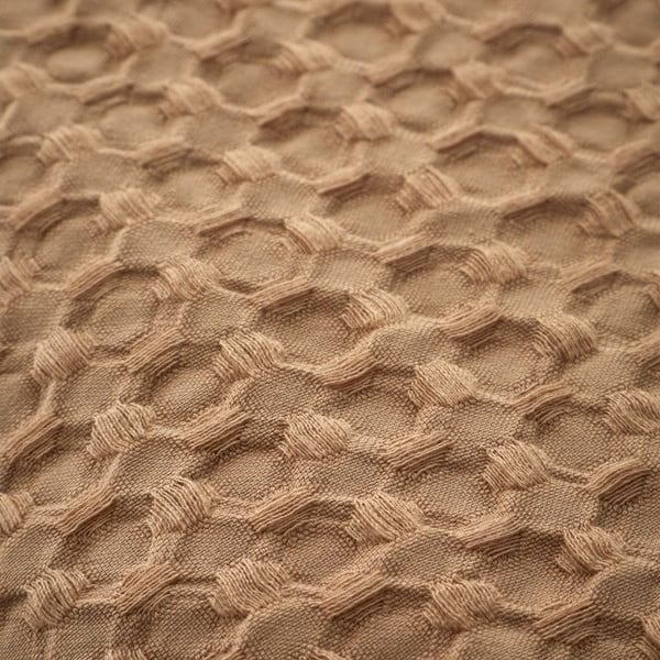 Biancheria da letto marrone per letto matrimoniale 200x200 cm Muscat Waffle – Pineapple Elephant-image-4