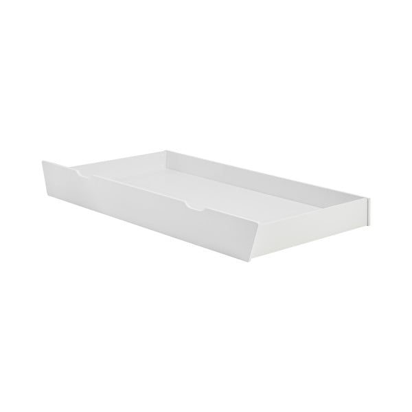 Cassetto bianco sotto il letto per bambini 90x200 cm Swing - Pinio