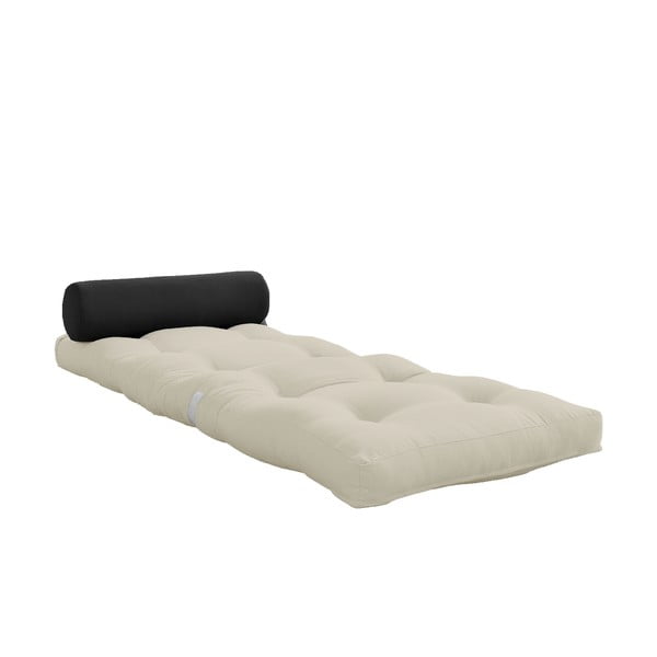 Materasso futon grigio-beige 70x200 cm Wrap Beige/Dark Grey - Karup Design