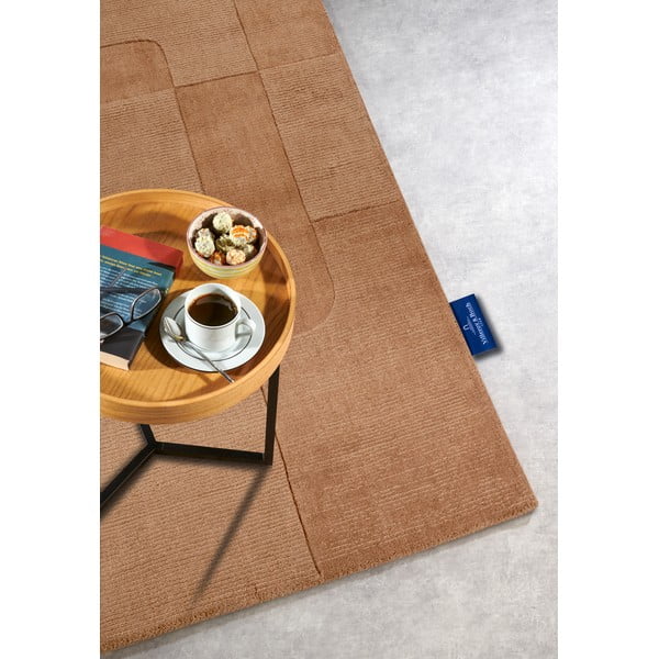 Tappeto marrone in lana tessuto a mano 120x170 cm Charlotte - Villeroy&Boch-image-2