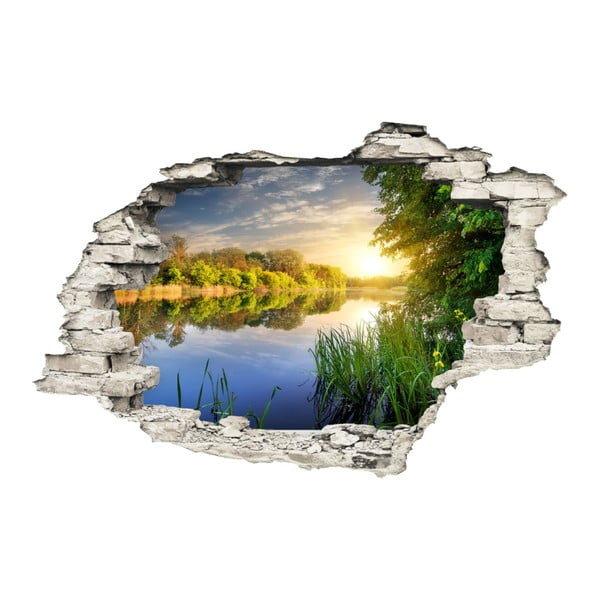 Adesivo murale Lago, 60 x 90 cm - Ambiance-image-2