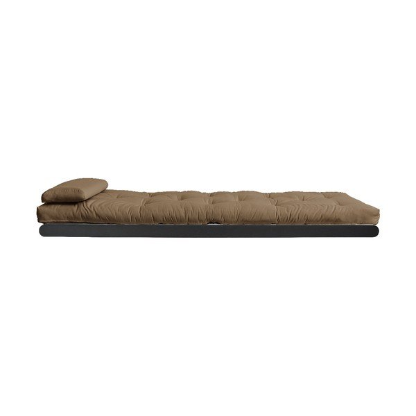 Dvoumístná variabilní lenoška Karup Design Figo Black/Mocca-image-2