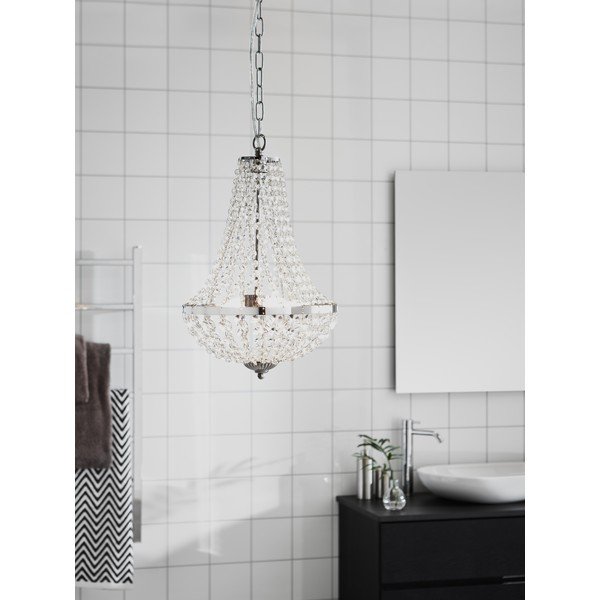 Lampadario argentato ø 30 cm Gränsö – Markslöjd-image-1