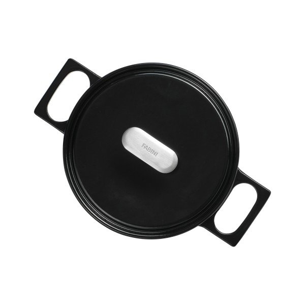 Casseruola in ghisa con coperchio incluso adatta all'induzione 2 l Mattia 3.0 – FABINI-image-3