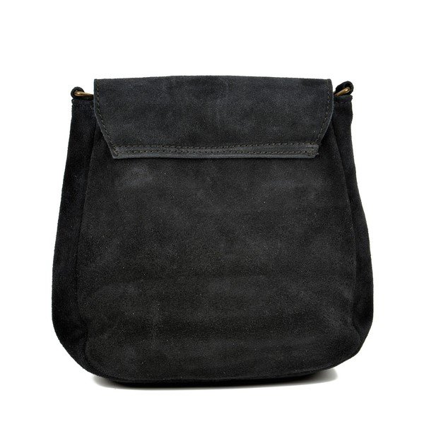 Borsa in pelle nera Ben - Anna Luchini-image-1