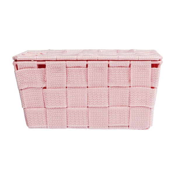 Cestino rosa con coperchio Adria - Wenko-image-3