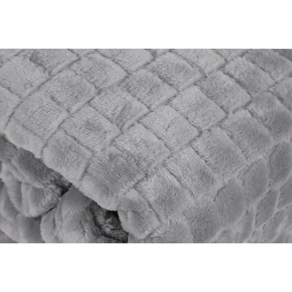 Copriletto grigio per letto matrimoniale 200x220 cm Melinda - Mijolnir-image-2