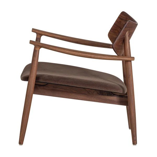 Poltrona in legno marrone Bask – WOOOD-image-4