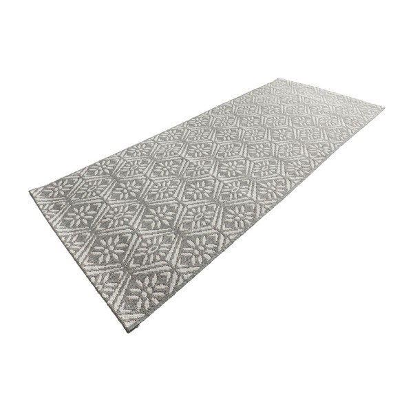 Runner grigio e bianco , 80 x 200 cm Soho - Zala Living-image-2